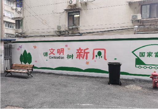 岐山社区墙绘